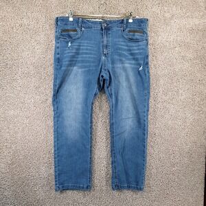 Viktos Jeans Mens 38x30 (Fits 41x27.5) Med Wash Operatus CCW Tactical Distressed